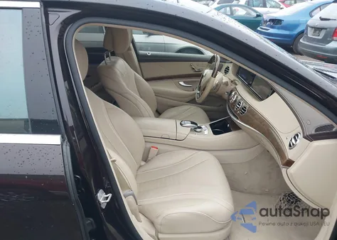 2015 Mercedes-Benz S 550 4Matic из США, поврежденный, VIN WDDUG8FBXFA123544